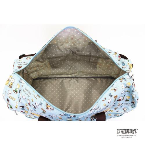 ＜ハピタス＞スヌーピー折り畳みボストンLサイズH0004