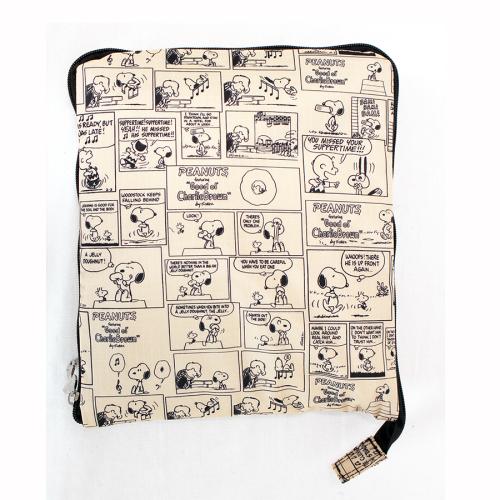 ＜ハピタス＞スヌーピー折り畳みボストンLサイズH0004