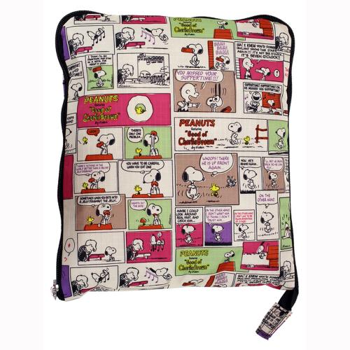 ＜ハピタス＞スヌーピー折り畳みボストンLサイズH0004