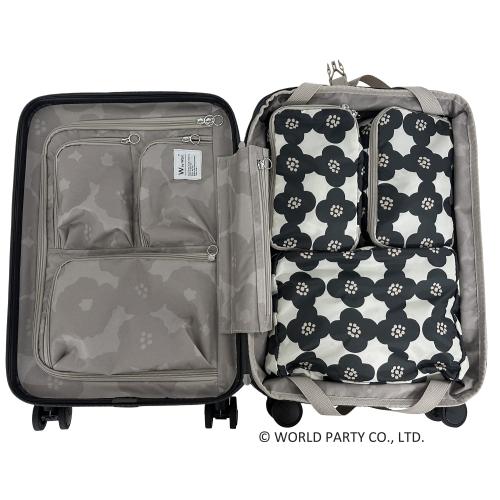 ＜Ｗpc. Patterns＞拡張 ストッパー付きキャリーS 69000