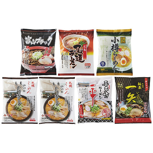 繁盛店＆ご当地ラーメンセット７食