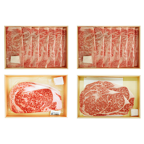 ＜山晃食品＞銘柄牛ロース食べくらべ