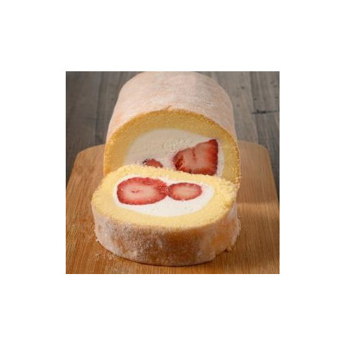 ＜新杵堂＞あまおうロールケーキ