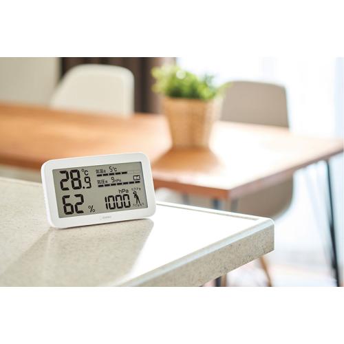 ＜dretec＞気圧がわかる温湿度計「天気deミカタ」