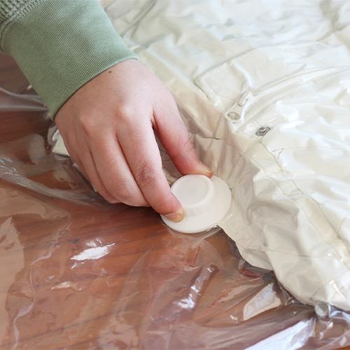 ＜dretec＞2wayハンディポンプ専用衣類圧縮袋