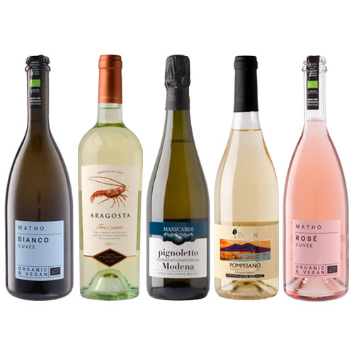 【送料当社負担】＜Aーstyleソムリエ厳選＞イタリア厳選 微発泡フリッツアンテ5本セット