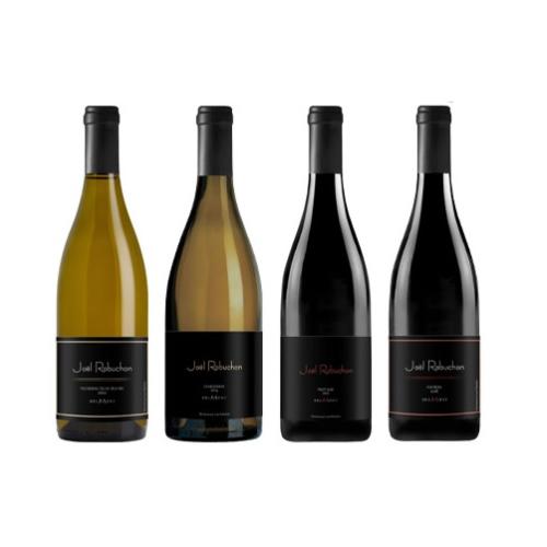 【送料当社負担】＜フレンチの名店「ジョエル・ロブション」×アラン・ブリュモン＞ガストロノミー赤白4本セット