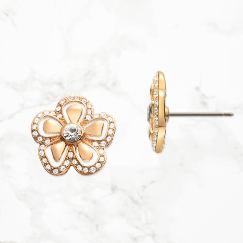 ＜グロッセ グラッセ＞フローレッツ ピアス ゴールド