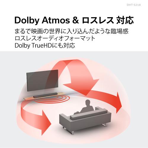 ＜DENON＞Denonサウンドバー DHTS218K