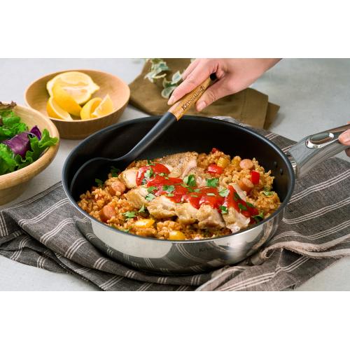 ＜KEVNHAUN＞木柄シリコンクッキングスプーン