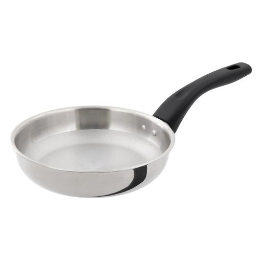 ＜ベストコ＞ドットリッチ　ステンレス3層鋼フライパン20cm