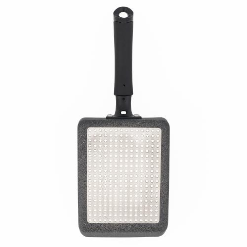 ＜ベストコ＞ライトセンス　マーブル　IHエッグパン13×18cm