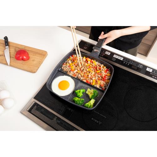 ＜ベストコ＞早わざ仕切りフライパン