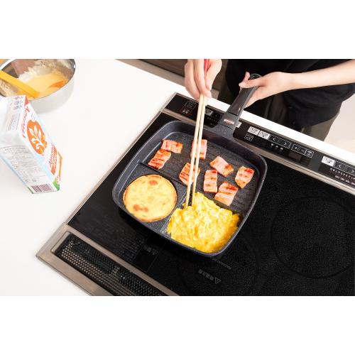 ＜ベストコ＞早わざ仕切りフライパン