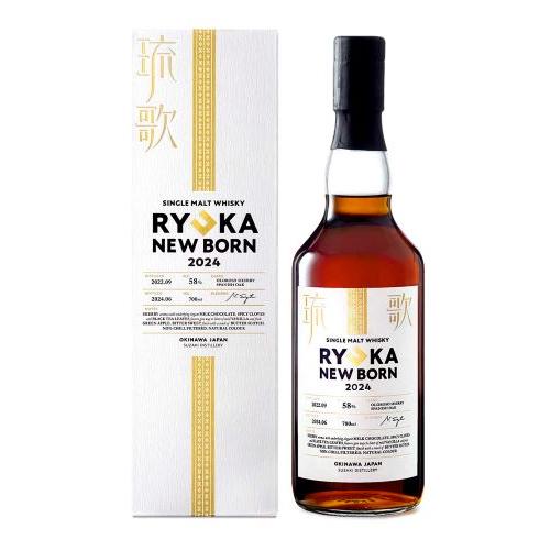 ＜新里酒造＞シングルモルトウイスキー　琉歌NEW BORN2024