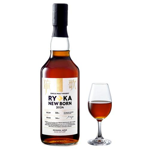 ＜新里酒造＞シングルモルトウイスキー　琉歌NEW BORN2024