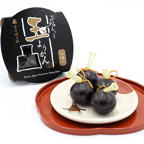 ＜京乃晴れ姿＞ぷるんっと玉ようかん　4個パック×４入