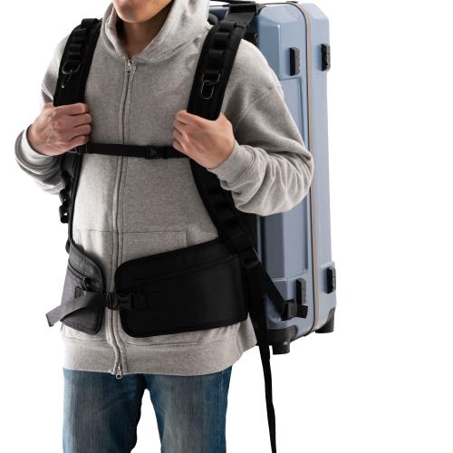 ＜A.L.I＞GEARCUBE 背負えるハードキャリー 76L