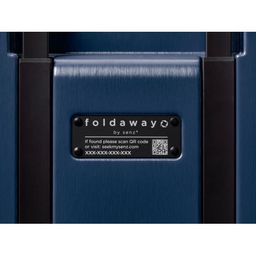 ＜senz＞foldaway by senz large check in trolley 95L
