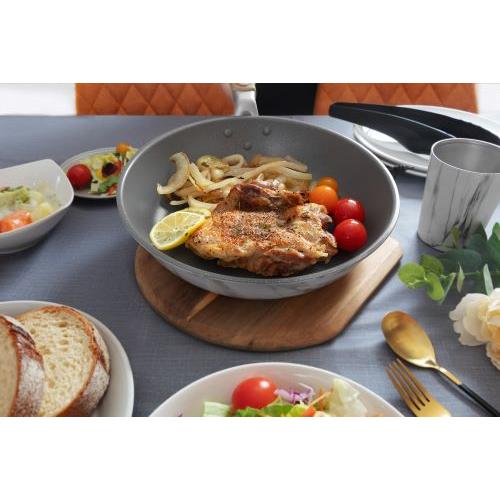 ＜ベストコ＞MARBLE KITCHEN IH フライパン 26cm