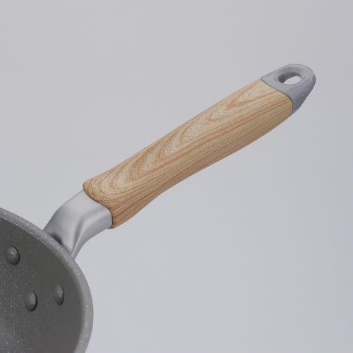 ＜ベストコ＞MARBLE KITCHEN IH ウォックパン 24cm