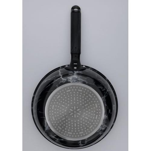 ＜ベストコ＞MARBLE KITCHEN IH ウォックパン 24cm