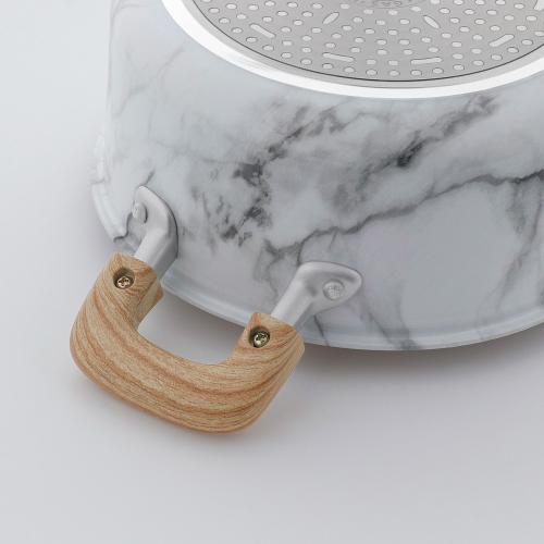 ＜ベストコ＞MARBLE KITCHEN IH キャセロール 20cm