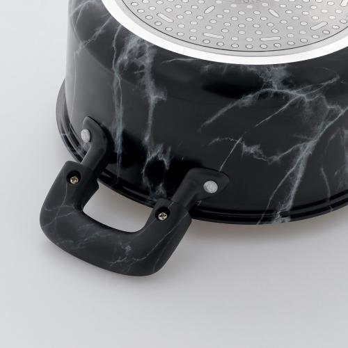 ＜ベストコ＞MARBLE KITCHEN IH キャセロール 20cm