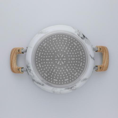 ＜ベストコ＞MARBLE KITCHEN IH キャセロール 20cm