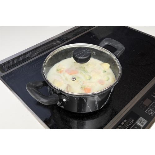 ＜ベストコ＞MARBLE KITCHEN IH キャセロール 20cm