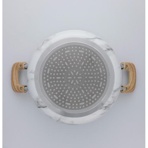 ＜ベストコ＞MARBLE KITCHEN IH シチューポット 22cm