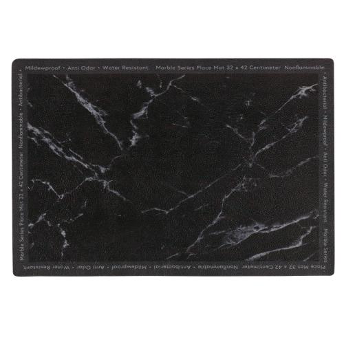 ＜ベストコ＞MARBLE KITCHEN リバーシブル ランチョンマット 32×42cm