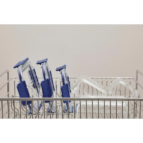 ＜ベストコ＞ロック&ロック　トップクラスガラス　レクタンギュラー1.0L