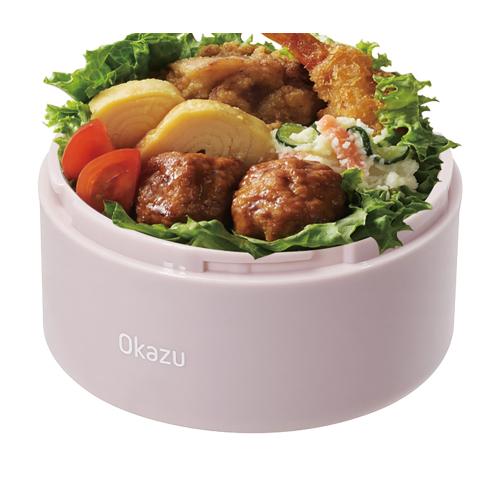 ＜ベストコ＞つながる保温弁当箱ハンドル付　480ml