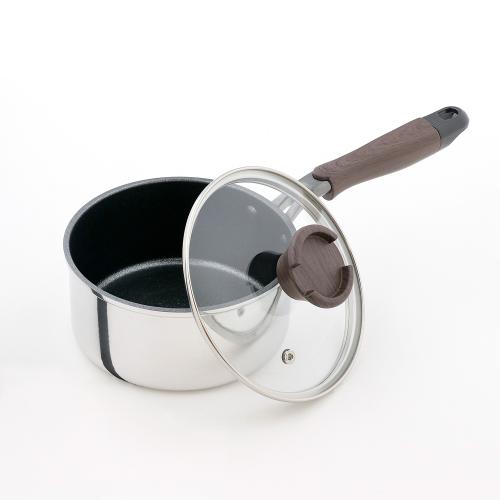 ＜ベストコ＞ミロワール　IHソースパン16cm