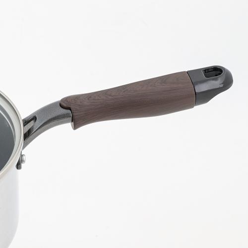 ＜ベストコ＞ミロワール　IHソースパン18cm