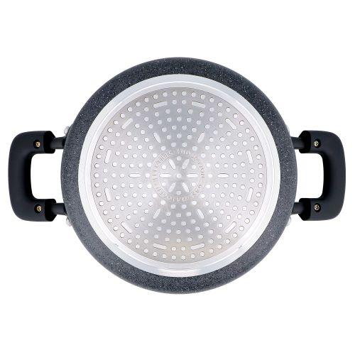 ＜ベストコ＞ライトセンス　マーブル　IHキャセロール20cm