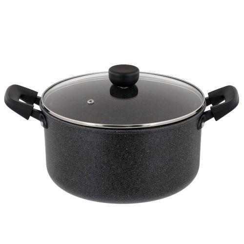 ＜ベストコ＞ライトセンス　マーブル　IHハイキャセロール24cm