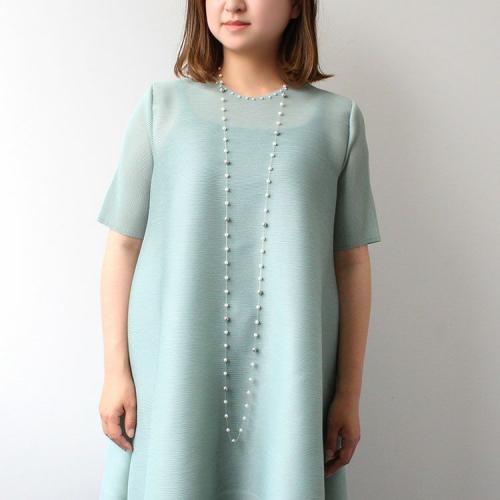 ＜アビステ＞スーパーロングステーションパールネックレス