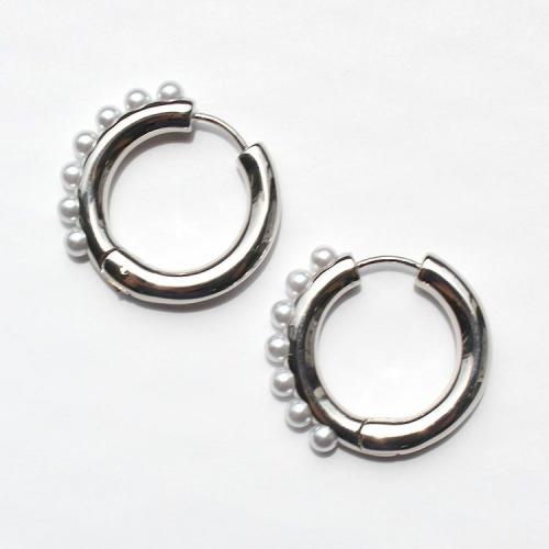 ＜アビステ＞パールフープピアス/3240069