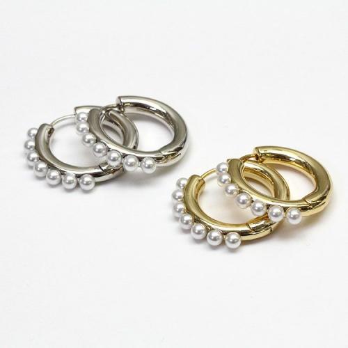 ＜アビステ＞パールフープピアス/3240069