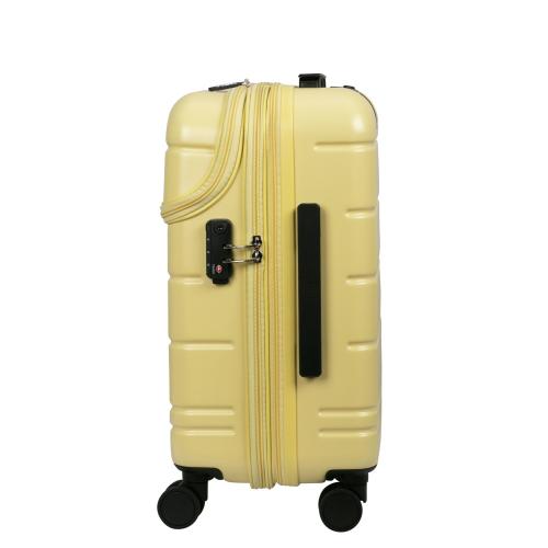 ＜HeM＞ストッパー付き Top Openキャリー 機内持込