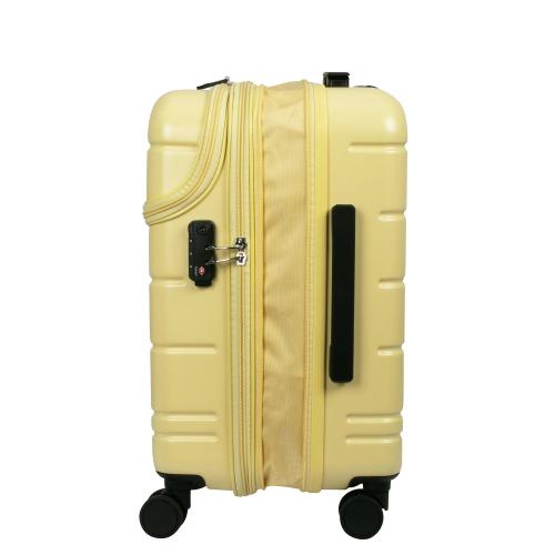 ＜HeM＞ストッパー付き Top Openキャリー 機内持込