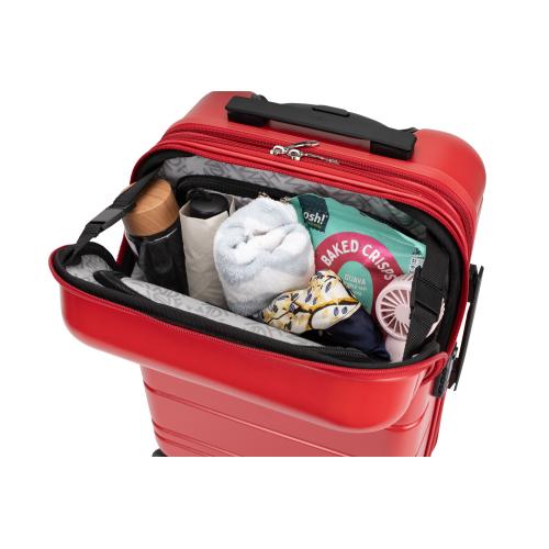 ＜HeM＞ストッパー付き Top Openキャリー 機内持込