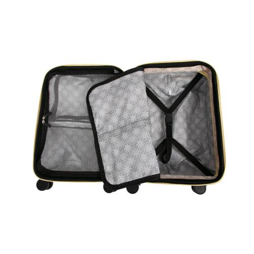 ＜HeM＞ストッパー付き Top Openキャリー 機内持込