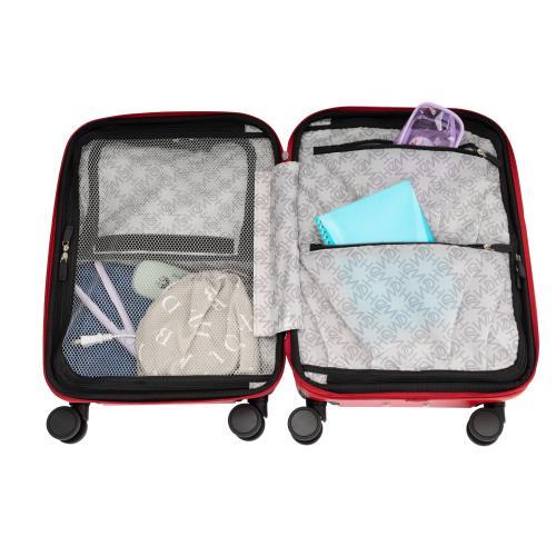 ＜HeM＞ストッパー付き Top Openキャリー 機内持込