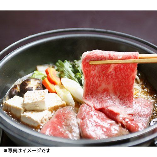 プレミアム割り下で食す至極のすき焼　蔵王和牛(珠玉)ロース400g