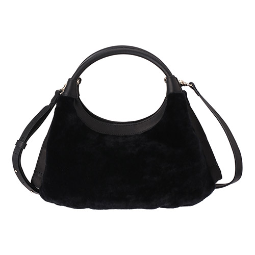 ＜アンデルセンバッグ＞ムートン・ギャザーバッグS