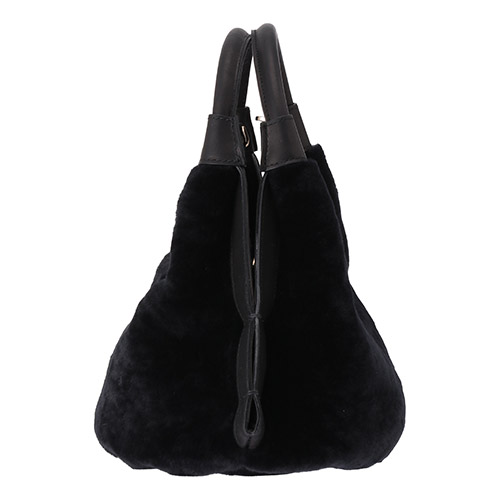＜アンデルセンバッグ＞ムートン・ギャザーバッグS
