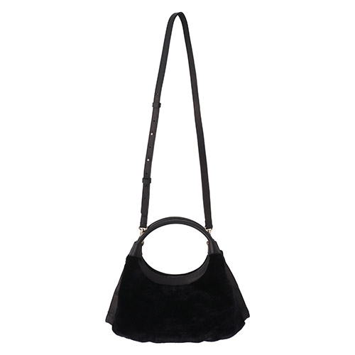 ＜アンデルセンバッグ＞ムートン・ギャザーバッグS